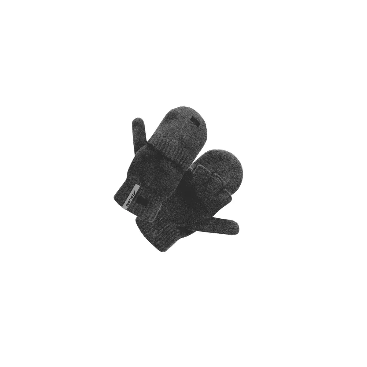 Sensor Wollen handschoenen Sensor Virgin Wool Grijs gemêleerd