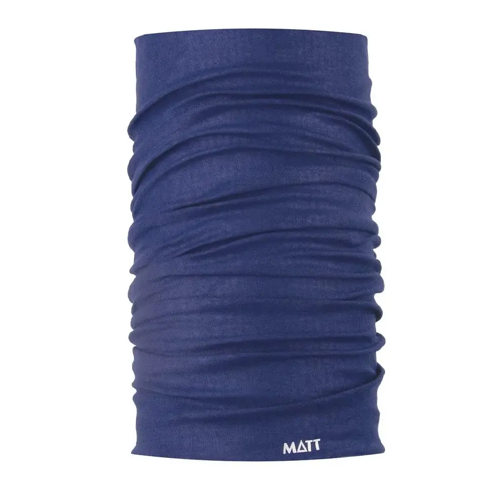 Wollen nekwarmer MATT Wool Scarf Navy