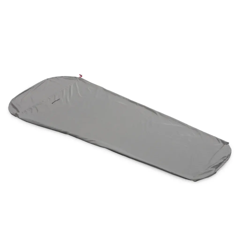 Pinguin Slaapzakvoering Pinguin Liner Mummy Grey