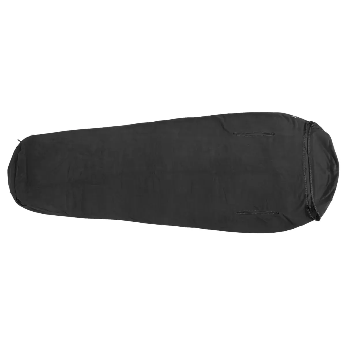 Warmpeace Slaapzakvoering Warmpeace Polartec Micro Mummy black