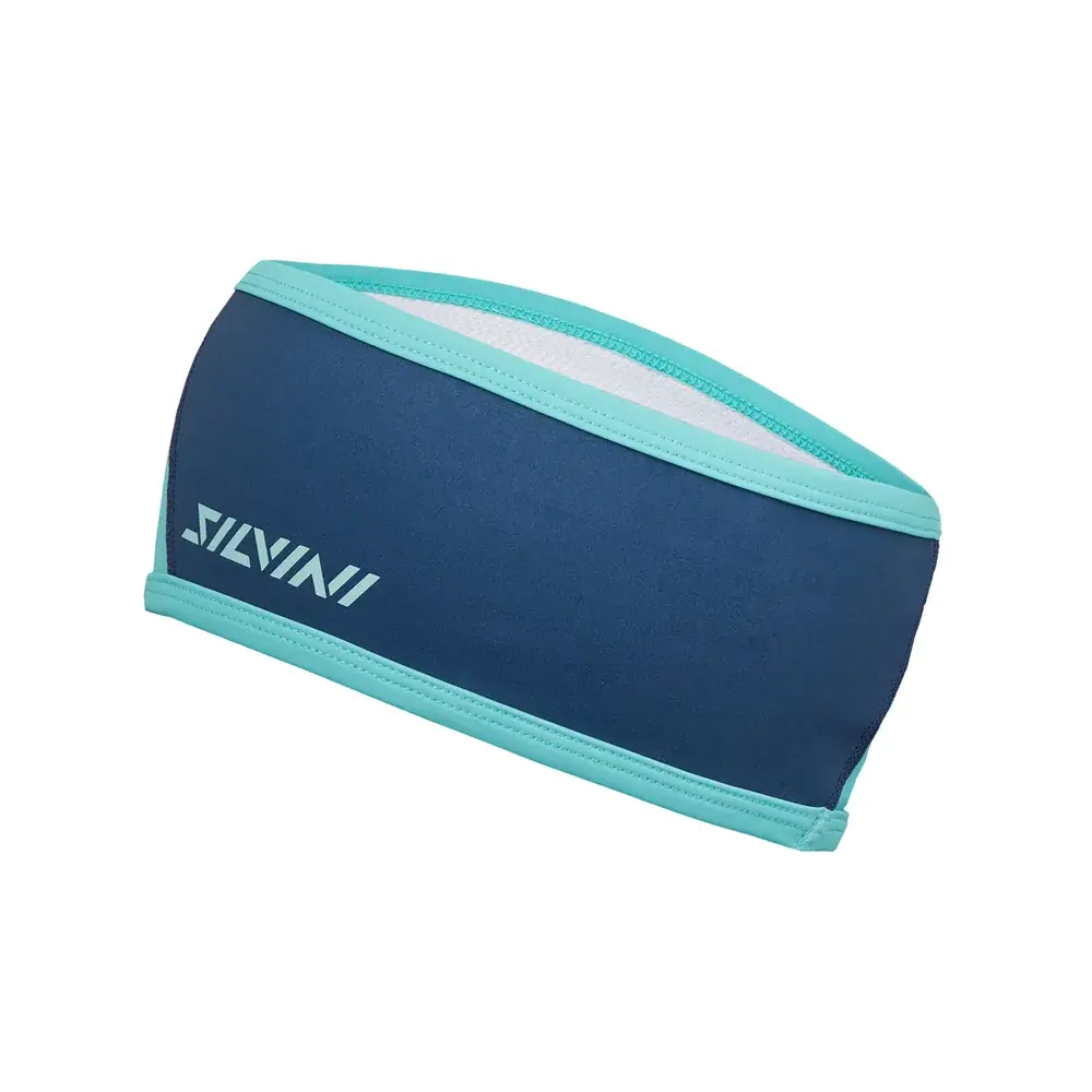 Silvini Gevoerde hoofdband Silvini turquoise-navy