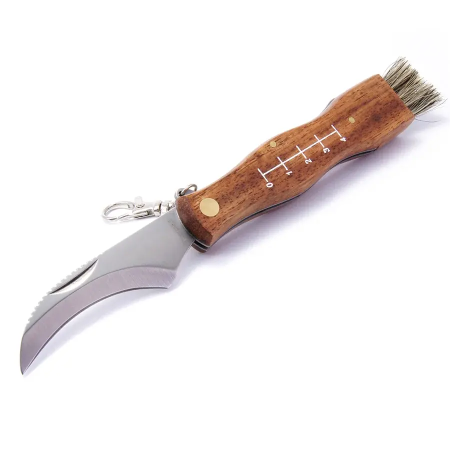 MAM Paddenstoelenmes met etui MAM 2591 7,5 cm beuk