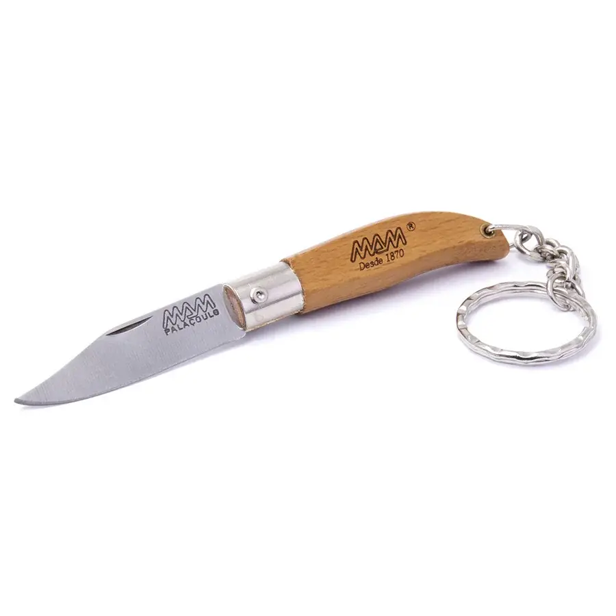 MAM Zakmes met sleutelhanger MAM Ibérica 2000 4,5 cm beuk