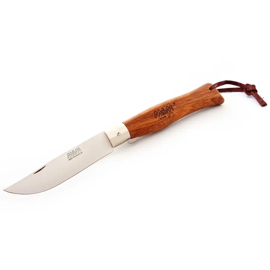 MAM Zakmes met vergrendeling en lus MAM Douro 2083 8,3 cm bubinga