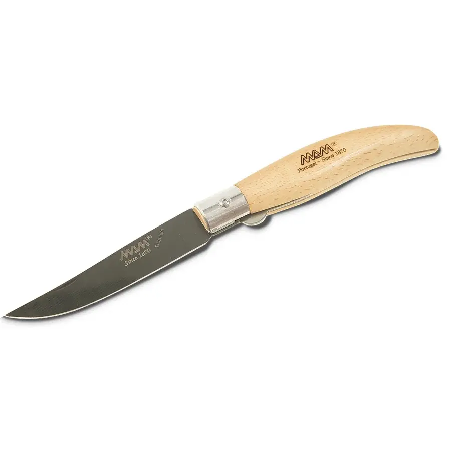 MAM Zakmes met vergrendeling MAM Ibérica 2018 Black Titanium 9 cm beuk